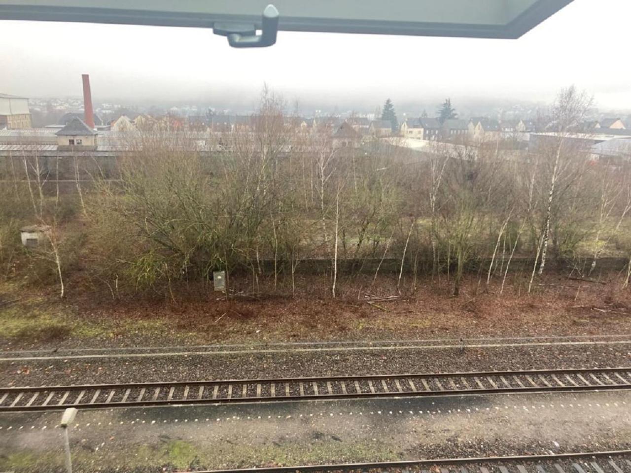 Wohnen Wie Im Schloss - Alter Bahnhof Von Kruft Buitenkant foto