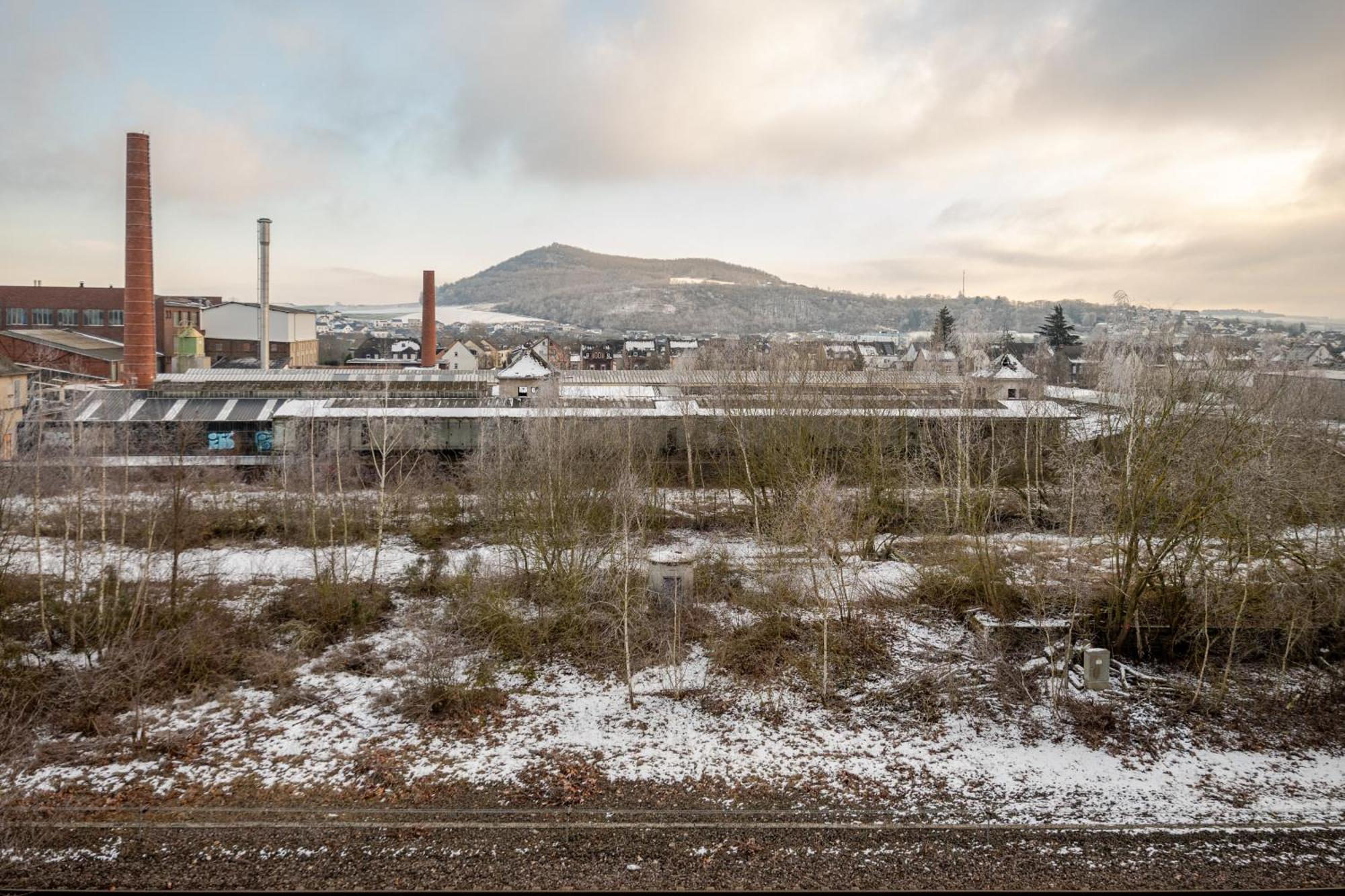 Wohnen Wie Im Schloss - Alter Bahnhof Von Kruft Buitenkant foto